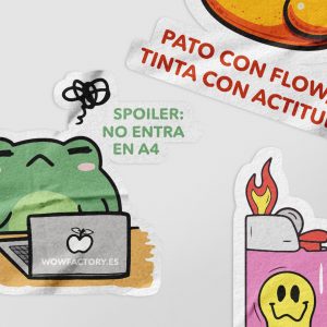 Pegatinas Premium con CORTE ESPECIAL