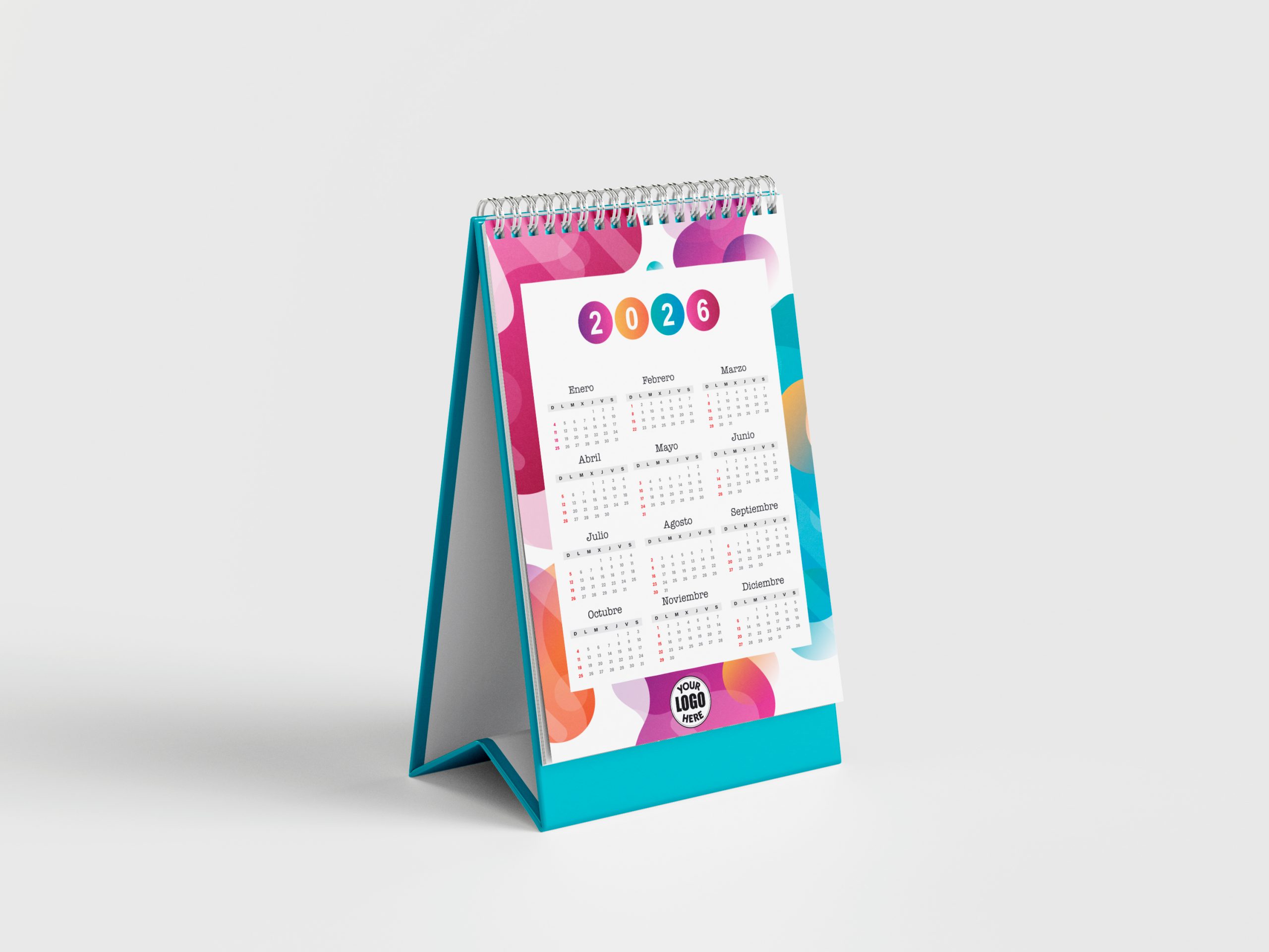 Calendario de sobremesa