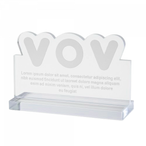 Trofeo de metacrilato personalizado (Desde 19,90€)