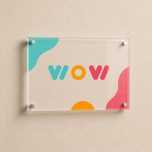Metacrilato de pared personalizado