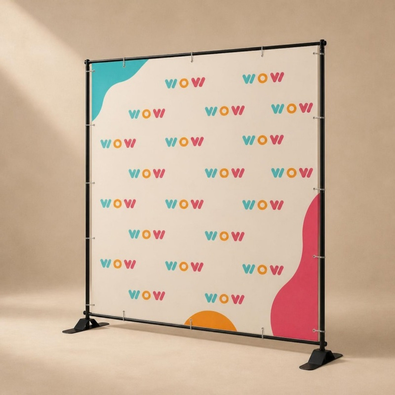 Photocall con estructura personalizado