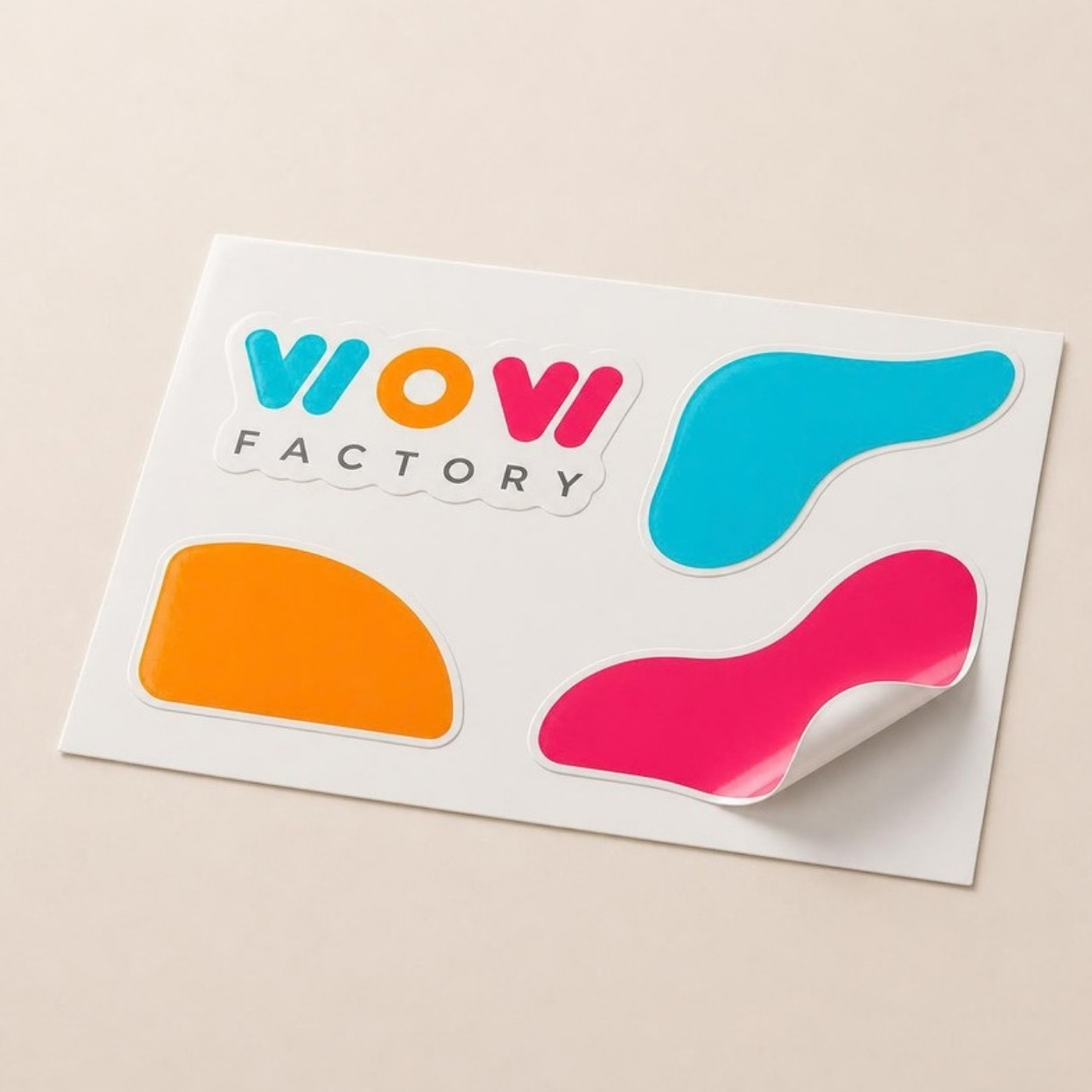 Vinilo de impresión y corte a la forma - WOW Factory